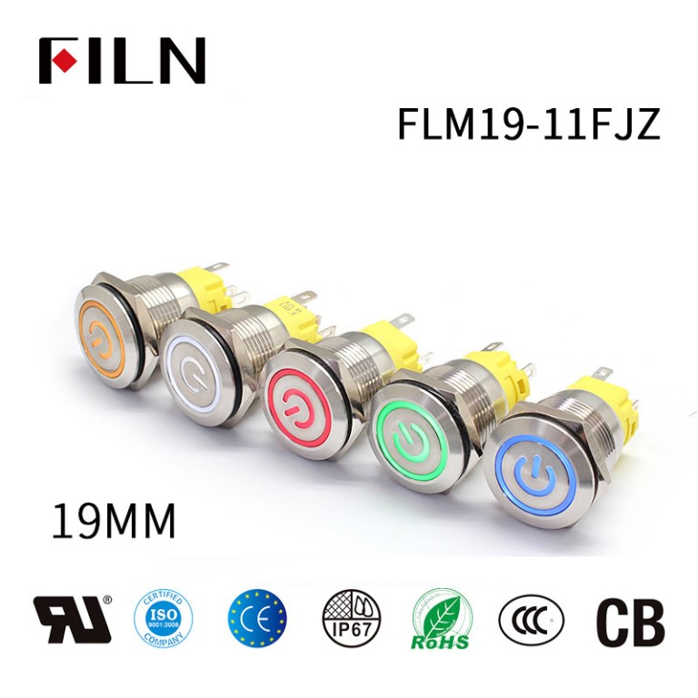 push button on off switch diagram Three Categories of ON OFF Switch: Switch Push Button ON OFF 19MM 5PIN Metal