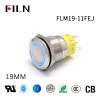 19mm 12V LED Waterproof Self-locking Latching ON/OFF Push Button Switch BT 