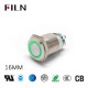 LED Switch Push button16MM 12V Screw Foot Button With Light