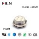 Flat Head Short Type Metal Switch 19MM LED Color