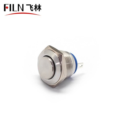 16MM 250V 10A Momentary Doorbell 2Pin Push-Button Switch