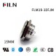 19MM New Short Size Normally Open Push Button Switch