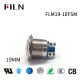 19MM 10A 110V Screw Feet Exit Push Button Switch