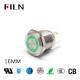 16MM 4PIN 12V 10A Waterproof Push Button Switch