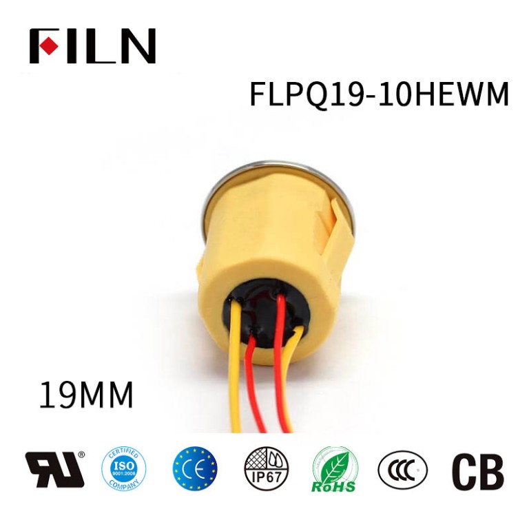 waterproof-push-button-switch-ac 19MM New Waterproof Momentary 230V AC Push Button Switch