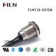 New 19mm Touch Button Switch With Wire Waterproof Metal Push Button Switch