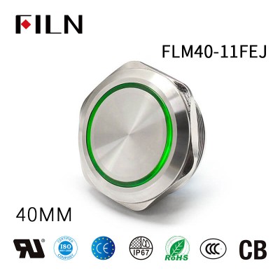 Big Push Button Switch Metal/Plastic For Customized Production