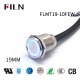 New 19mm Touch Button Switch With Wire Waterproof Metal Push Button Switch