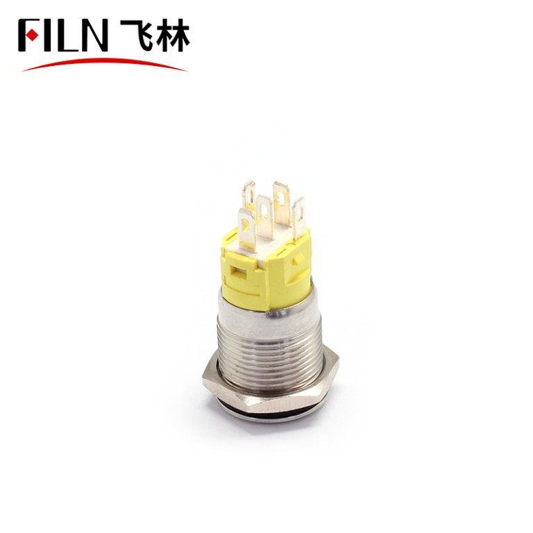 16mm Concave Push Button Starter Switch