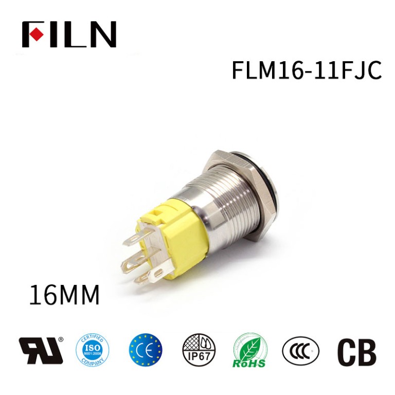 Interruttore ad anello LED FILN con interruttori multicolore a 5 pin