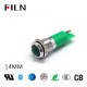 FILN AC 220V LED Indicator Light 14MM Green Door LED