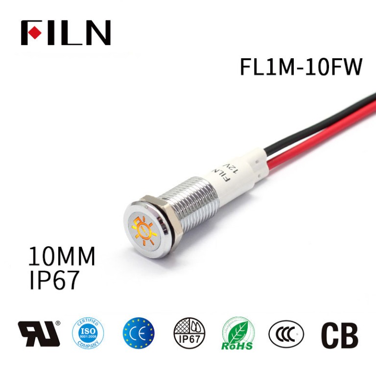 Malfunction indicator light-10mm 16MM Imported LED Malfunction Indicator Light