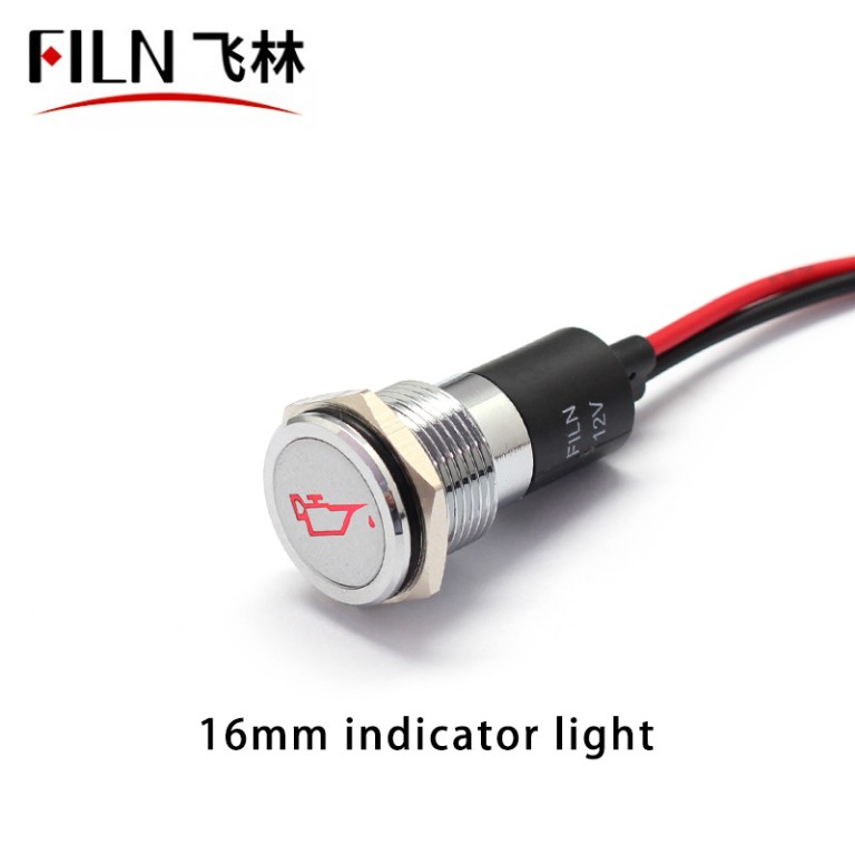 10MM Oil Indicator Light IP67 LED Lamp Beads