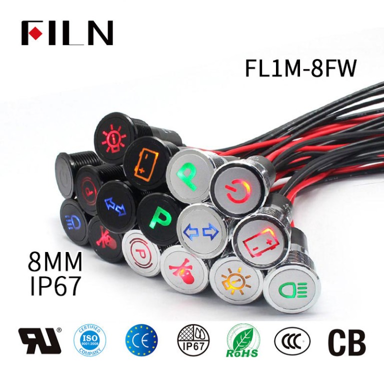 indicator-light IP67 Fog Light Indicator Green Fog Lights On The Car