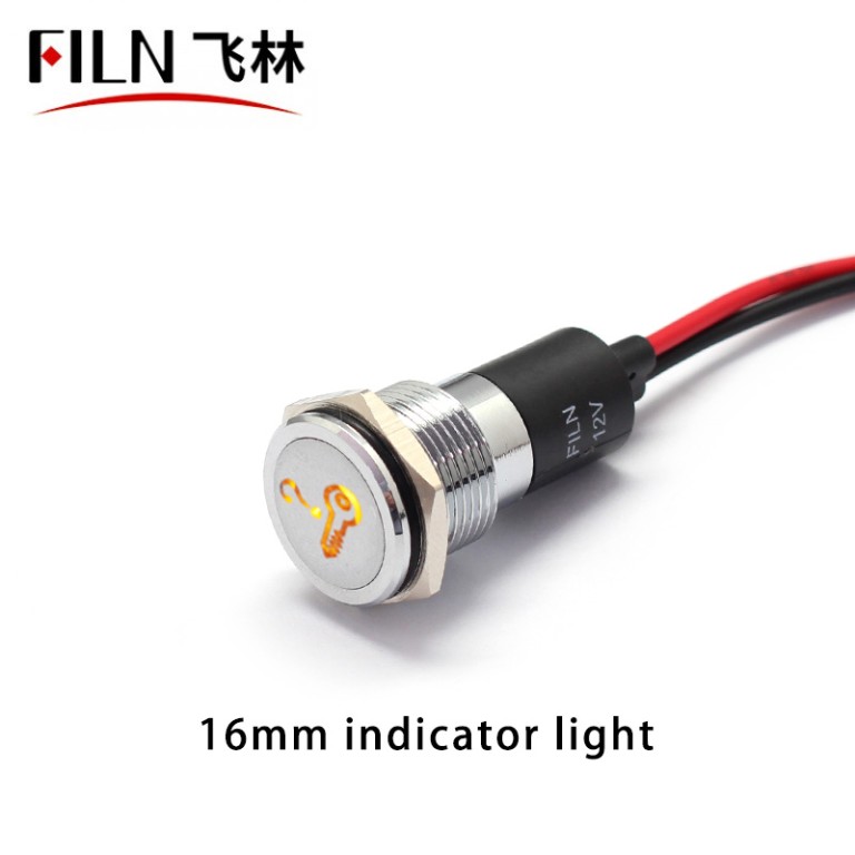 The Key Is Not In The Car Indicator Light IP67 Yellow LED Lamp Beads