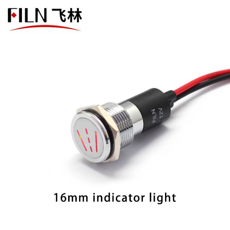 Indicatore di deviazione della corsia Indicatore luminoso IP67 LED rosso