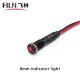 Steering Lock Alarm Indicator Light IP67 Imported LED Lamp Beads Red