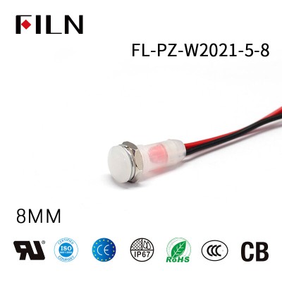 8MM LED-paneelaanwyserligte Plastiek LED-aanwysingslig