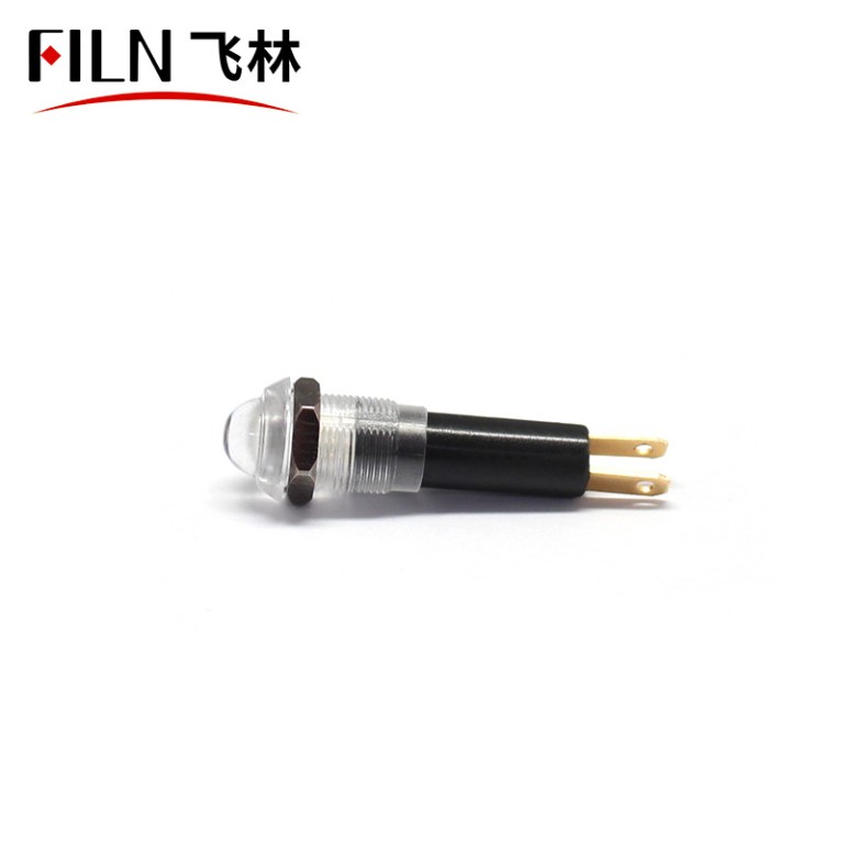 8MM 12V 24V 110VLEDインジケーター電球電気温水器配電盤電話インジケーターライト