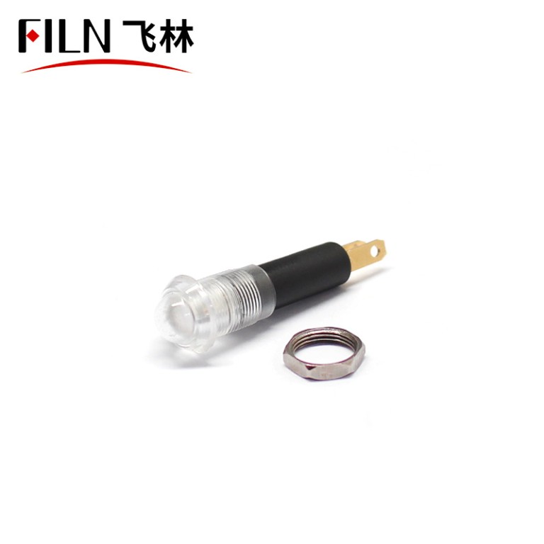 8MM 12V 24V 110VLEDインジケーター電球電気温水器配電盤電話インジケーターライト