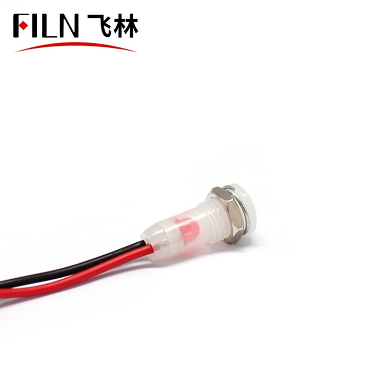 panel indicator lights 8MM LED Panel Indicator Lights Plastic LED Indication Light