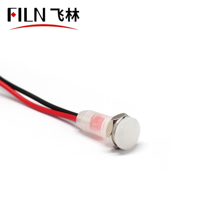 indicator lights 8MM LED Panel Indicator Lights Plastic LED Indication Light