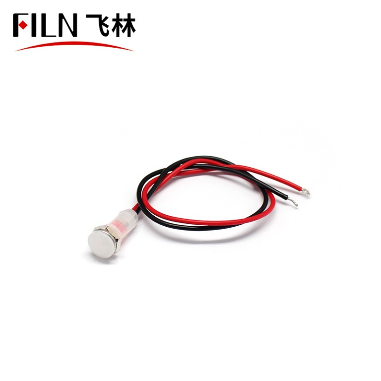 red led panel indicator lights 8MM LED Panel Indicator Lights Plastic LED Indication Light