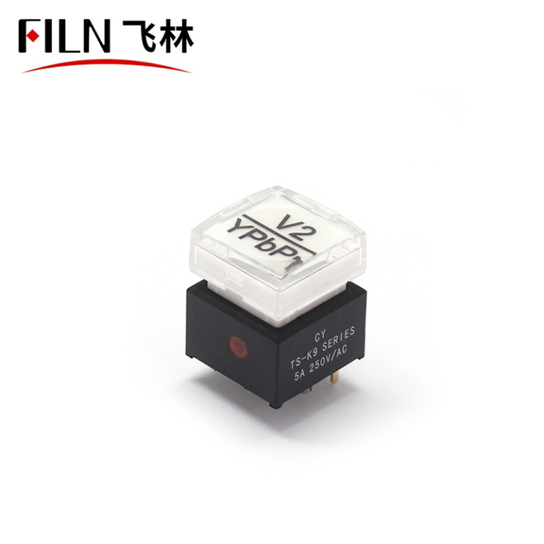 Luminous Switch Luminous Switch Audio Video Console Button Switch With Light LED Tact Switch 5A