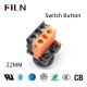 Plastic Switch Button Momentary Or Latching Lens Illuminated