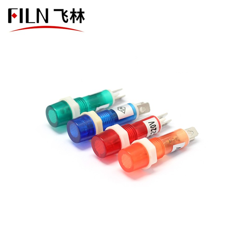 LED Indicator Light Price LED Indicator Light Price 10MM Plastic Base Green Color Waterproof