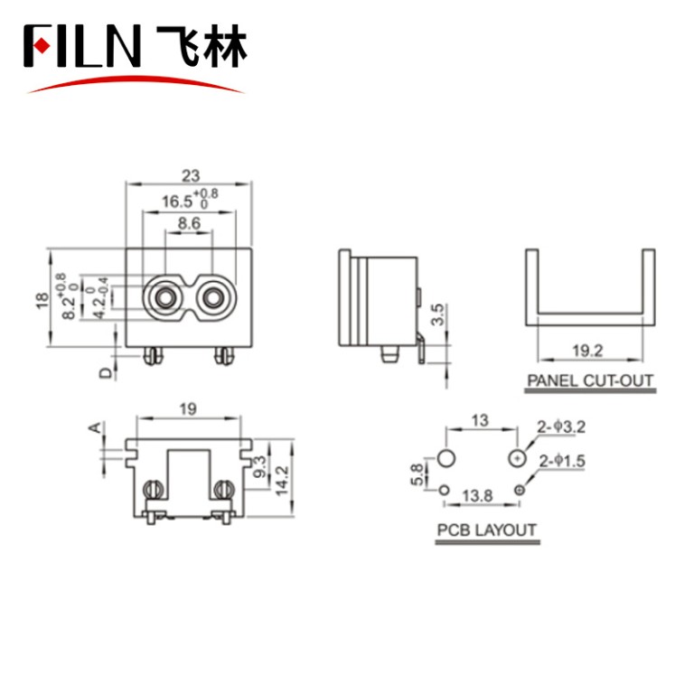 Connector Plug Connector Plug Socket Receptacle With Rocker Switch Power Cord Inlet New