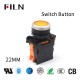 Plastic Switch Button Momentary Or Latching Lens Illuminated