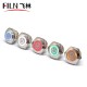 16 mm Diameter Momentary 12V Metal Push Button Switch ON OFF With  Ring LED Power Symbol