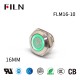 16 mm Diameter Momentary 12V Metal Push Button Switch ON OFF With  Ring LED Power Symbol