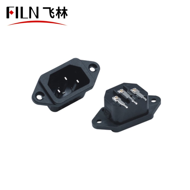 AC Inlets Screw Mount 3 Pins AC Inlets Power Plug AC Receptacle Wiring
