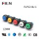 12MM Momentary Single Point Plastic Illuminated Switch