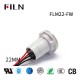 FILN 22MM Push Button Switch Waterproof Plastic Pushbutton Switch with Light