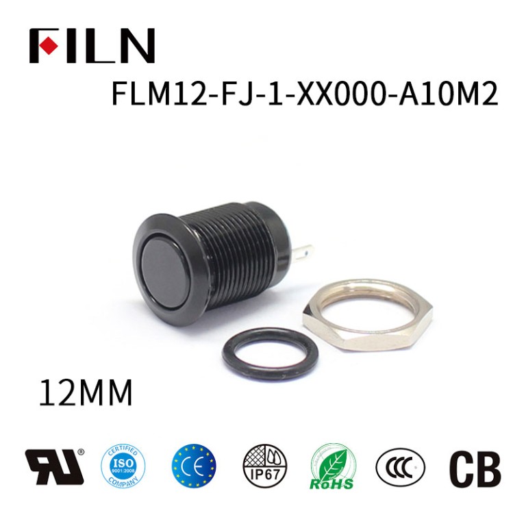 Balance-Car-Modified-Car-Push-Button-Switch 12MM Waterproof Balance Car Modified Car Push Button Switch