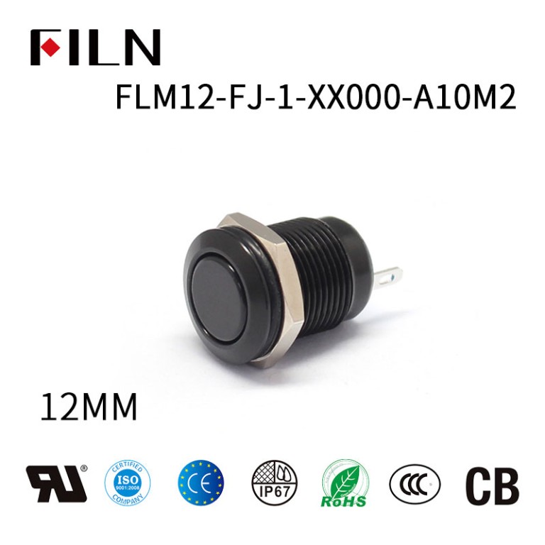 latching button 12MM Waterproof Balance Car Modified Car Push Button Switch