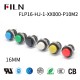 16MM High Head Self-Resetting Push Button Switches Red Button