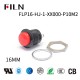 16MM High Head Self-Resetting Push Button Switches Red Button