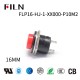 16MM High Head Self-Resetting Push Button Switches Red Button