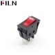 Interruttore basculante luminoso FILN 12 Volt con LED in quattro colori