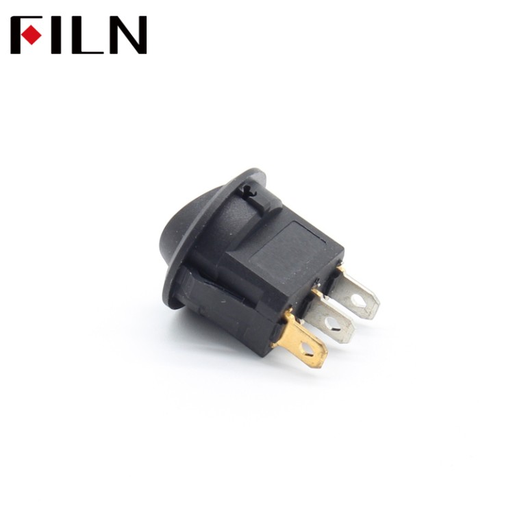 12v rocker switch FILN Switch Black 3 Pins 12V Switch Good Quality Switch