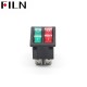 FILN Dual Group Red And Green Dual Color 24v Rocker Switch