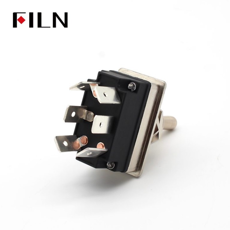 illuminated toggle switch FILN Lighted Toggle Switch 20A IP67 Red Green Waterproof