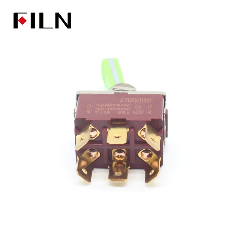 Double Toggle Switch 6 PIN 1321 16A 30A ON ON Double Toggle Switch