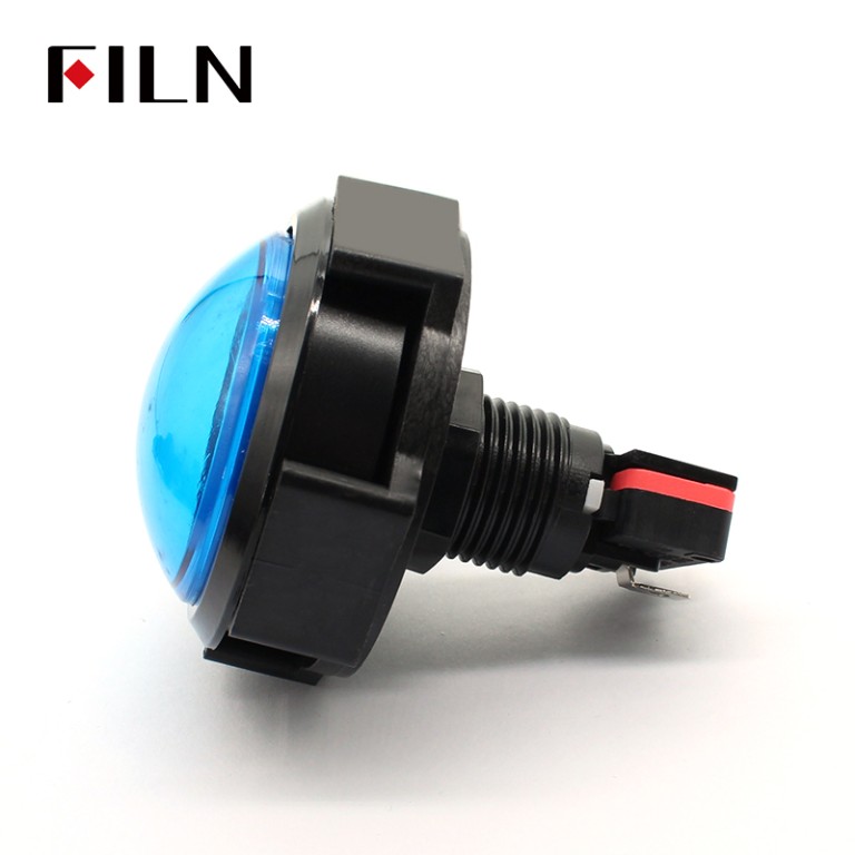 Arcade Push Buttons Video Game New FILN Massive Arcade Button Video Game LED 5V