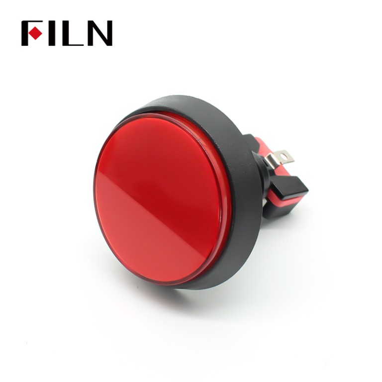 arcade button switch FILN Arcade Button Switch 60MM Red LED Switch