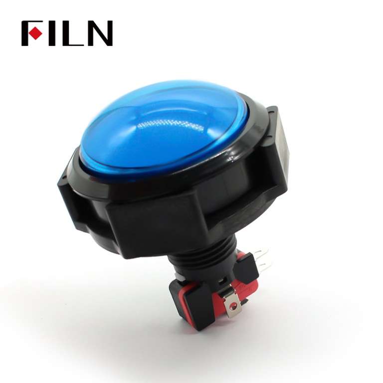 diy arcade button led New FILN Massive Arcade Button Video Game LED 5V
